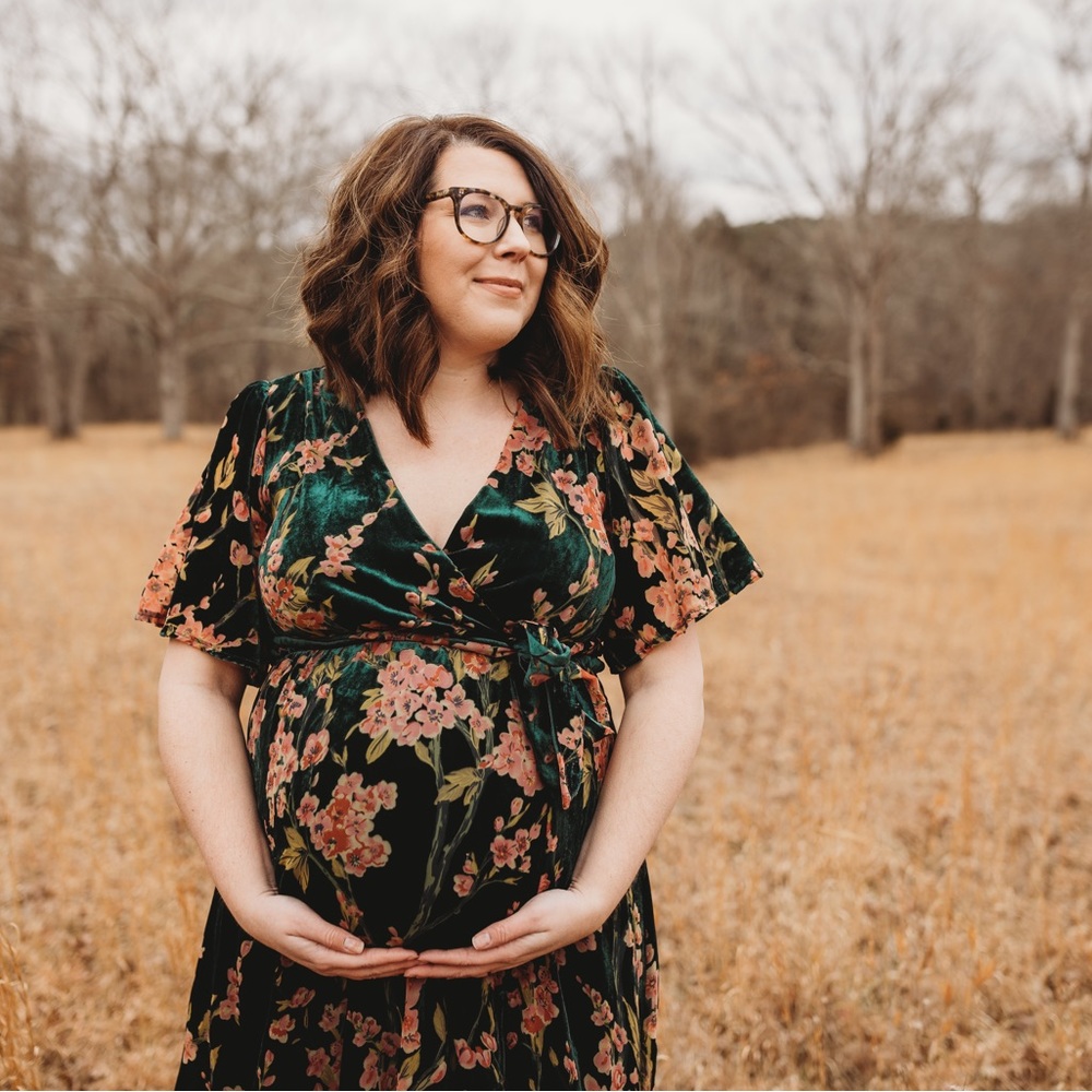 Baltic Born Green Floral Uma Maxi